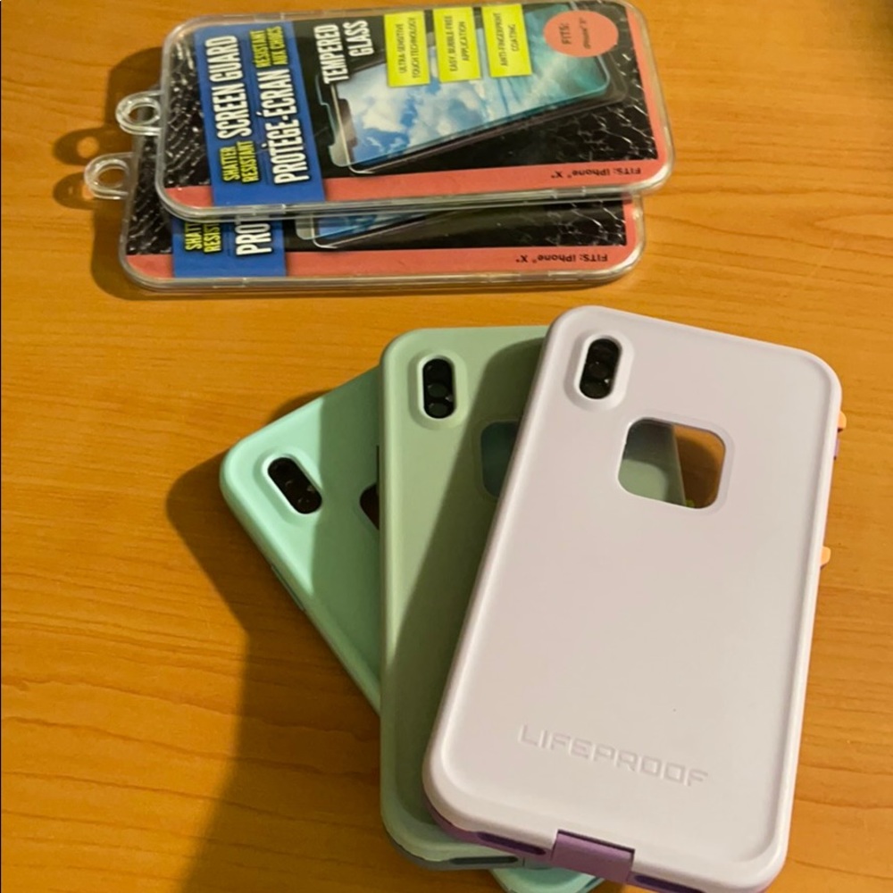 3 LifeProof cases for iPhone X/XS (NOT MAX)